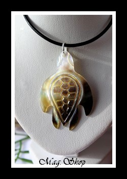 Aata Collier Tortue Nacre de Tahiti Modèle 4 MAG.SHOP