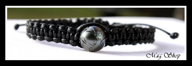 Bracelet Marutea Poekiva Perle de Tahiti Gravée Tortue Modèle 2