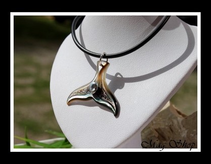 Queue de Baleine Collier Archipels MOANA Nacre & Perle Keishi de Tahiti MAG.SHOP